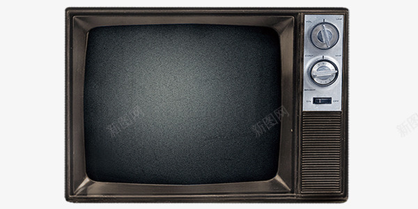 复古电视机png免抠素材_新图网 https://ixintu.com 古老 复古 播放 旧时代 电视机