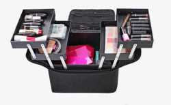彩妆收纳盒彩妆工具盒高清图片