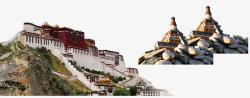 西藏建筑素材