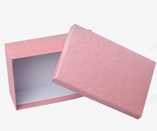 粉色的产品包装鞋盒png免抠素材_新图网 https://ixintu.com 包装快递盒 瓦楞纸盒 粉色的产品包装盒 纸盒 鞋盒