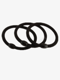黑色头绳黑色时尚头绳高清图片