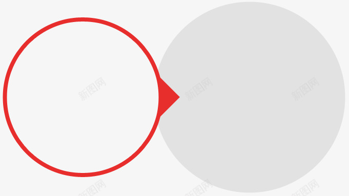 红色圆圈效果图png免抠素材_新图网 https://ixintu.com 圆圈 效果图 红色