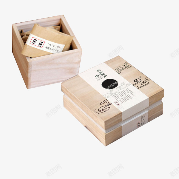 饼干小盒装包装psd_新图网 https://ixintu.com 产品实物 古典 正方形