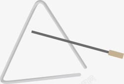 三角铁矢量精美三角铁矢量图高清图片