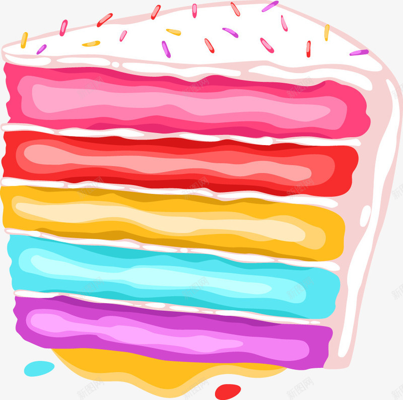 蛋糕png免抠素材_新图网 https://ixintu.com AI 三角蛋糕 奶油 巧克力 广告设计 彩虹蛋糕 樱桃 水果 猕猴桃 甜点 草莓 蛋糕 设计