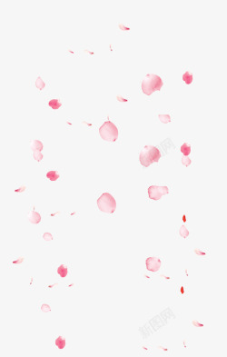 粉红花梦幻墙梦幻的粉红色花瓣图高清图片