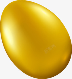 金色彩蛋梦幻金色鸡蛋高清图片