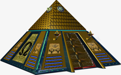复古埃及金字塔png免抠素材_新图网 https://ixintu.com 三角塔 埃及 埃及文化 复古 金字塔