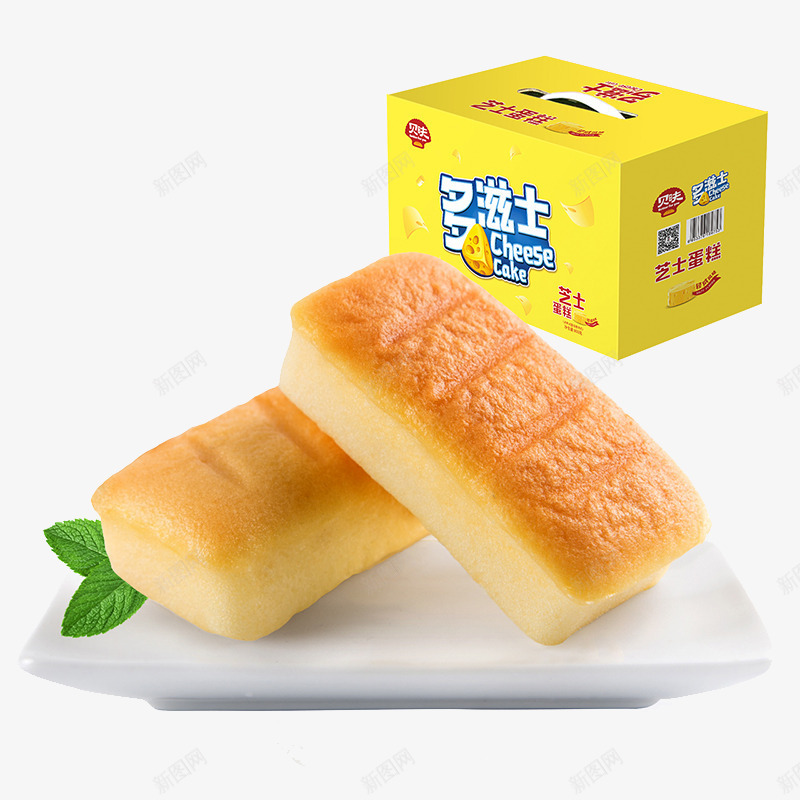 多滋士芝士蛋糕png免抠素材_新图网 https://ixintu.com cate cheese 产品实物 包装 小吃 糕点