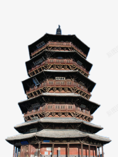 中式建筑png免抠素材_新图网 https://ixintu.com 中国风 建筑 装饰