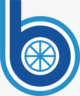字母中式餐饮logo矢量图图标图标