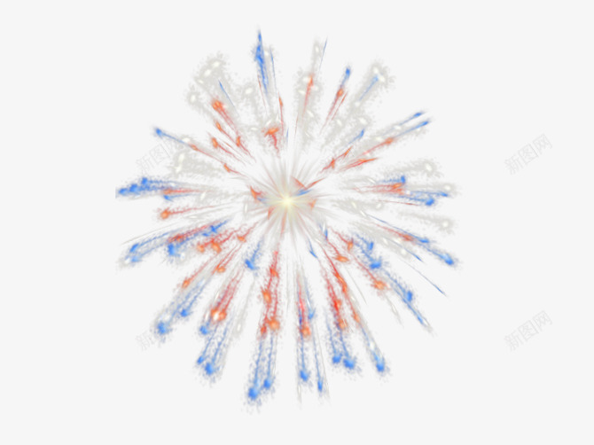 扩散礼花png免抠素材_新图网 https://ixintu.com 发散 小清新 火花四射 紫色 酷炫