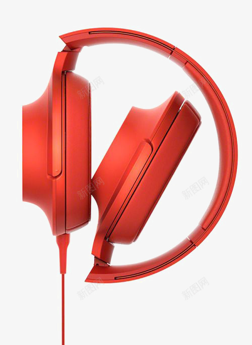 耳机png免抠素材_新图网 https://ixintu.com HIFI耳机 出街耳机 时尚耳机 红色耳机