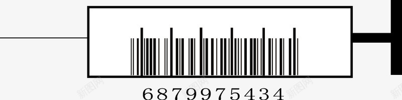 针头条形码png免抠素材_新图网 https://ixintu.com 个性条形码 创意条形码 包装条形码 卡通 条形码 针头条形码