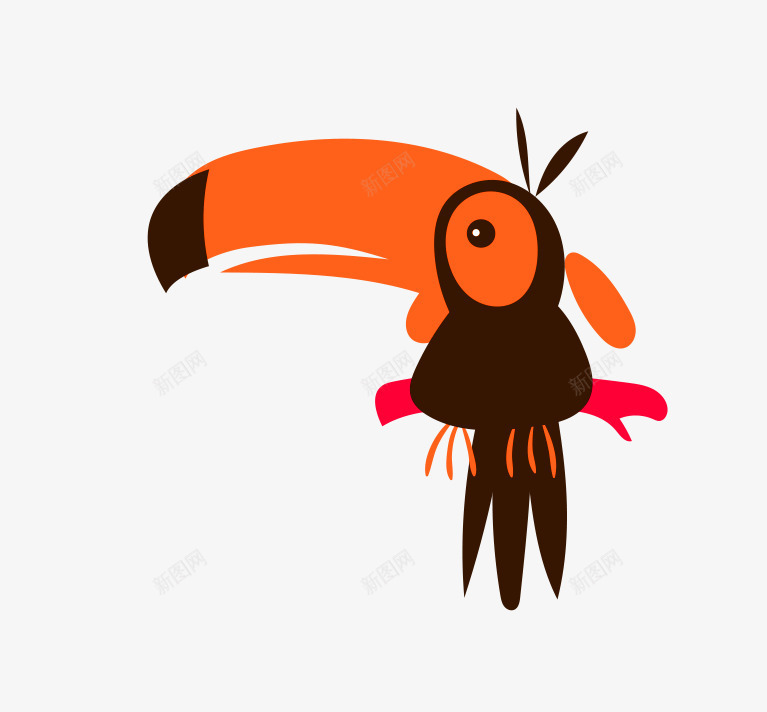 粉色树枝上的啄木鸟png免抠素材_新图网 https://ixintu.com 免抠图 啄木鸟 小鸟 效果图 棕色 装饰图 装饰画