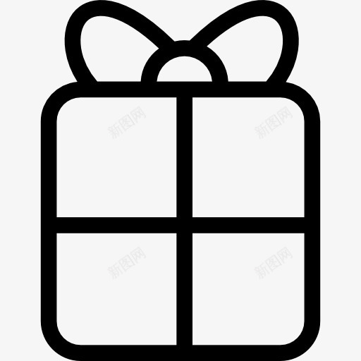 礼品盒图标png_新图网 https://ixintu.com 丝带 包装 生日礼物 礼品 礼物