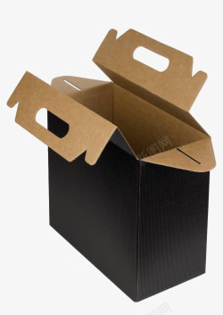 包装盒打开纸盒高清图片