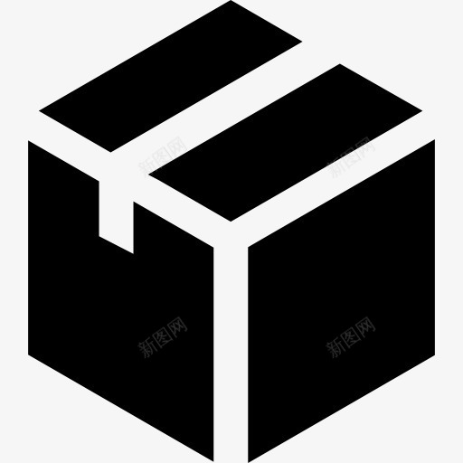 箱图标png_新图网 https://ixintu.com 储存 包装 工具和器具 盒 运输