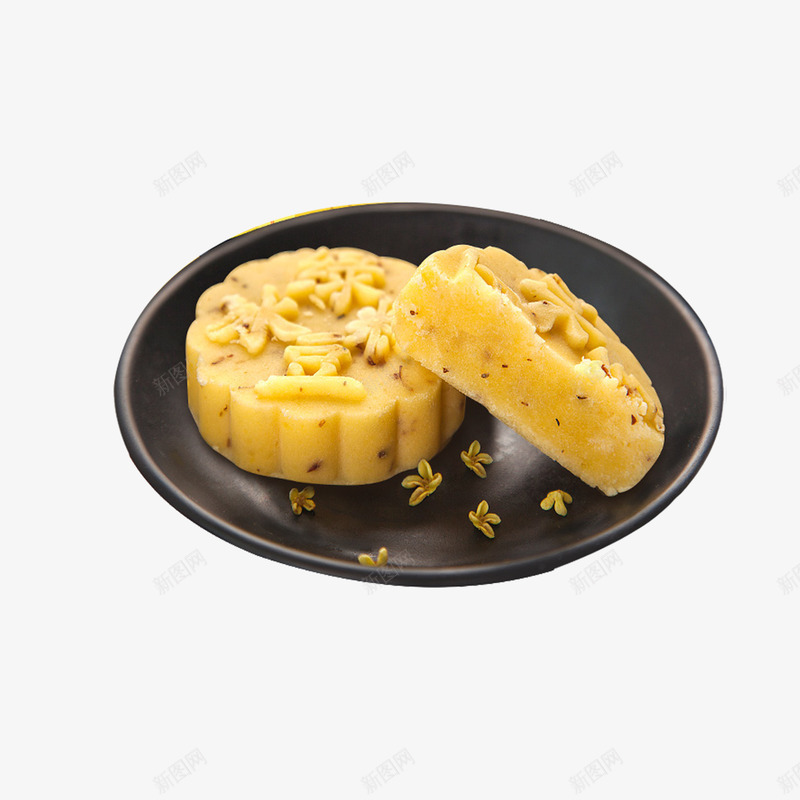 绿豆糕点png免抠素材_新图网 https://ixintu.com 中式甜品 中式美食 中式食品 绿豆食品 美食设计 零食设计 餐饮设计