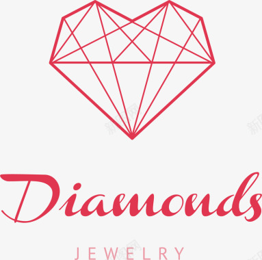 钻石美容logo矢量图图标图标