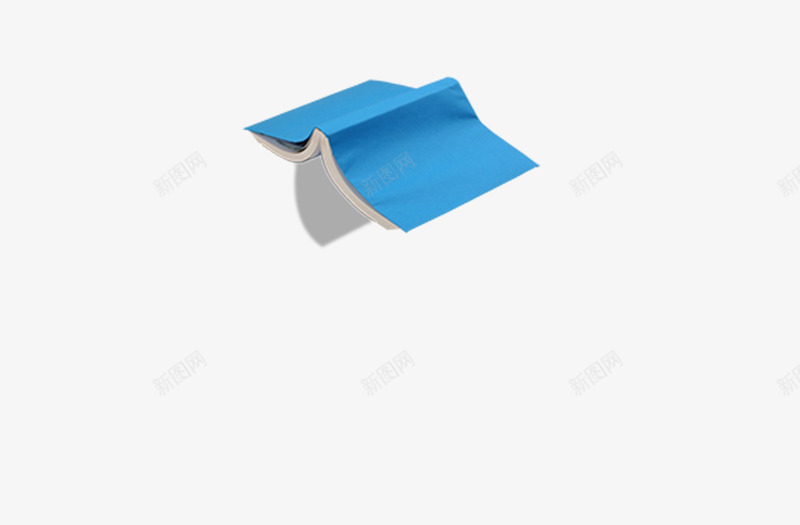 蓝色封面的书本文具学习png免抠素材_新图网 https://ixintu.com 蓝色封面的书本文具学习