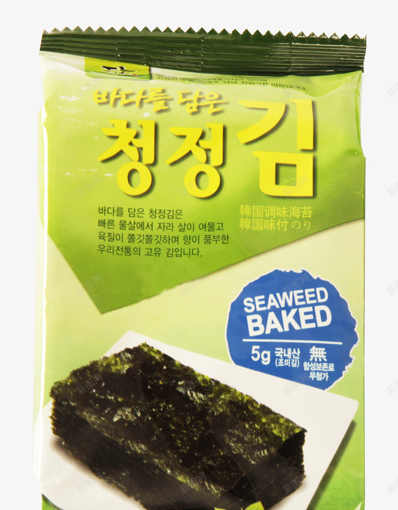 海苔png免抠素材_新图网 https://ixintu.com 包装 海苔 零食 韩国 食物