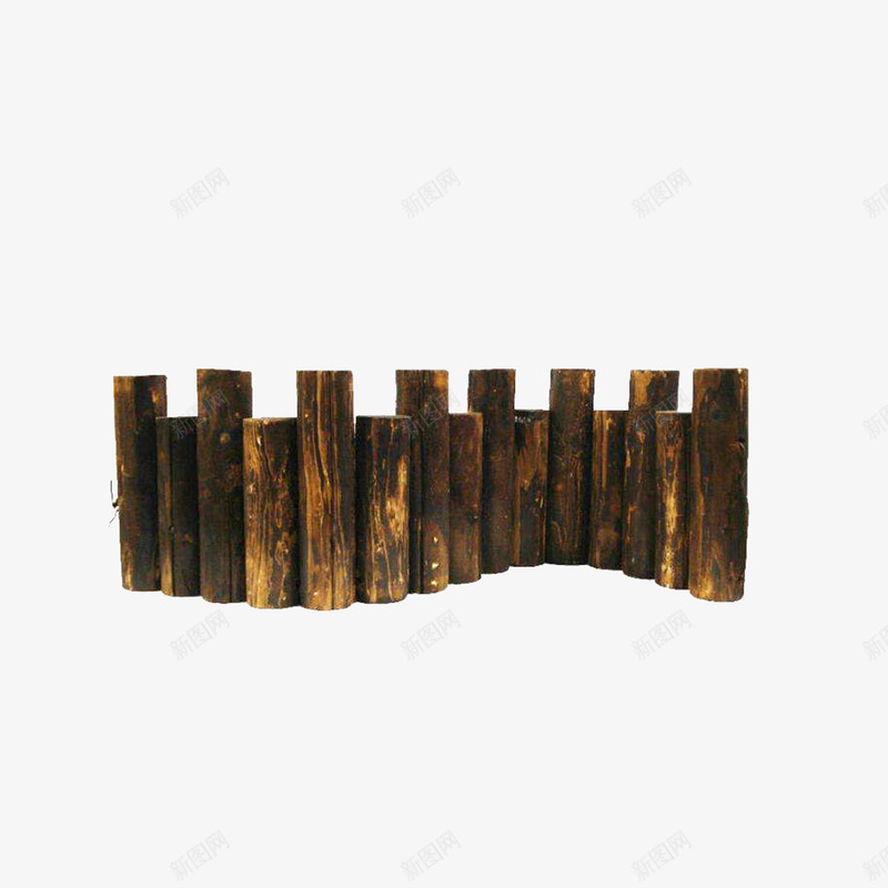 木头护栏png免抠素材_新图网 https://ixintu.com 中式护栏 中式栏杆 古代护栏 木头护栏 长短不一的木头