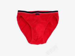 三角裤红色内裤男高清图片