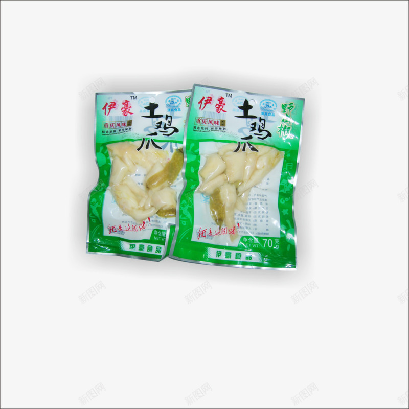 生鲜鸡爪png免抠素材_新图网 https://ixintu.com 包装鸡爪 超市食品 零食 食品