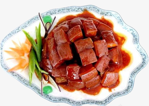 红烧肉png免抠素材_新图网 https://ixintu.com 中国菜 中式菜品 凉菜 家常菜 热菜 红烧肉 美味 餐饮美食