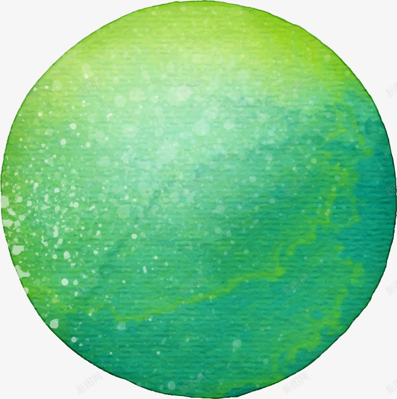 绿色水彩圆点装饰图案png免抠素材_新图网 https://ixintu.com 圆点 标贴 水彩 矢量图案 绿色 装饰图案