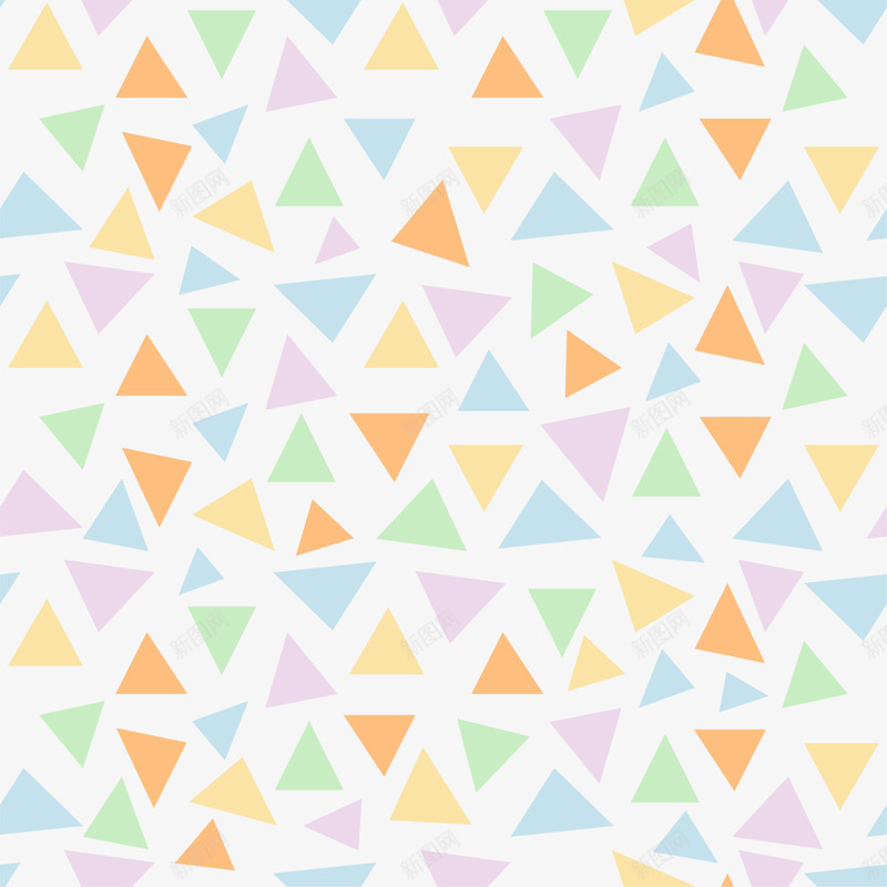 彩色三角形背景png免抠素材_新图网 https://ixintu.com 三角图案 三角形 彩色背景 拼接三角 组合三角形 网状三角形 边框纹理