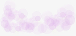 紫色梦幻卡通气泡唯美素材
