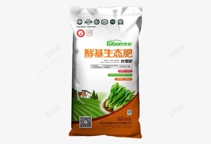 生态化肥包装袋png免抠素材_新图网 https://ixintu.com 包装袋 化肥 生态 蔬菜肥料