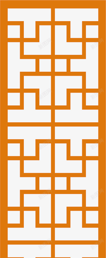 黄色的古典古风窗棂png免抠素材_新图网 https://ixintu.com 中国风窗棂 中式窗棂 卡通 古代窗棂 古典古风窗棂 古典窗棂 黄色