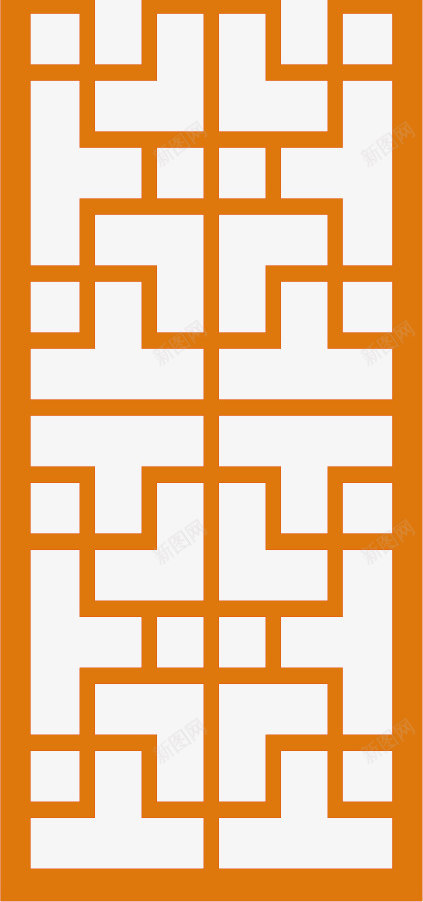 黄色的古典古风窗棂png免抠素材_新图网 https://ixintu.com 中国风窗棂 中式窗棂 卡通 古代窗棂 古典古风窗棂 古典窗棂 黄色