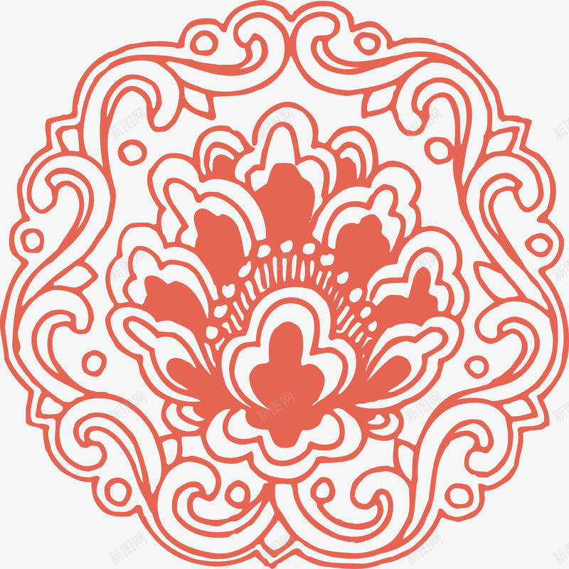 中式传统图案8png免抠素材_新图网 https://ixintu.com 中国传统纹样 中国传统纹案 传统图案 吉祥图案 纹样
