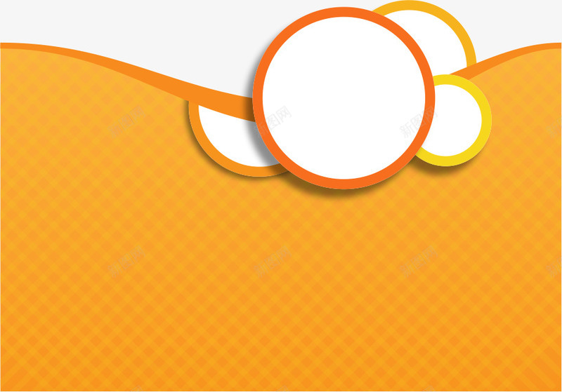 橙色圆点背景png免抠素材_新图网 https://ixintu.com 圆点 底纹边框 橙色圆点背景