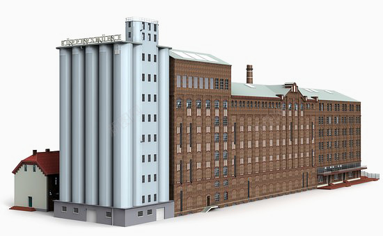 建筑psd免抠素材_新图网 https://ixintu.com 3D效果图 工厂简述所用图 建筑发展历史用图