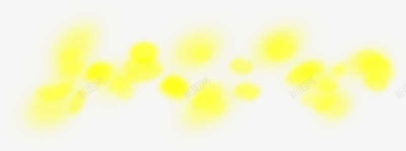 黄色圆点装饰背景png免抠素材_新图网 https://ixintu.com 圆点 背景 装饰 黄色
