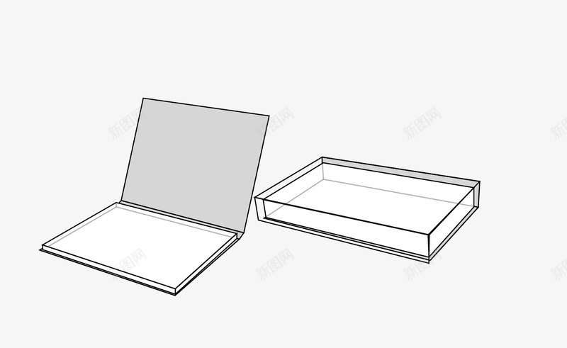 立体盒型眼影盘png免抠素材_新图网 https://ixintu.com 包装 盒型 眼影盘 立体盒