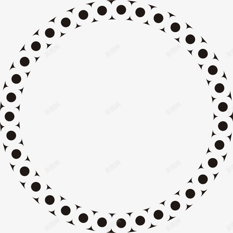 手绘黑色圆圈圆点png免抠素材_新图网 https://ixintu.com 小清新 手绘圆圈 简约 线条 黑色圆圈 黑色圆点