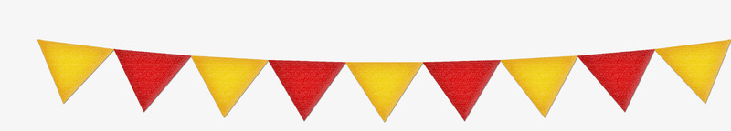 小旗帜png免抠素材_新图网 https://ixintu.com 三角形 几何图形 卡通 拉旗与生日 生日旗帜 边框纹理