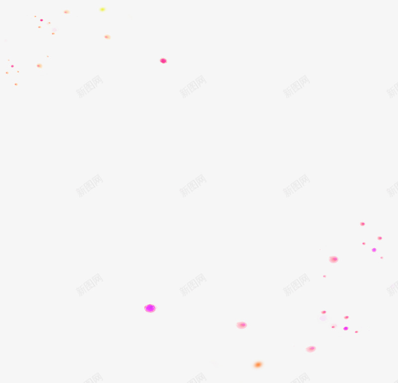 粉色可爱悬浮点状png免抠素材_新图网 https://ixintu.com 可爱 悬浮 点状 粉色 设计
