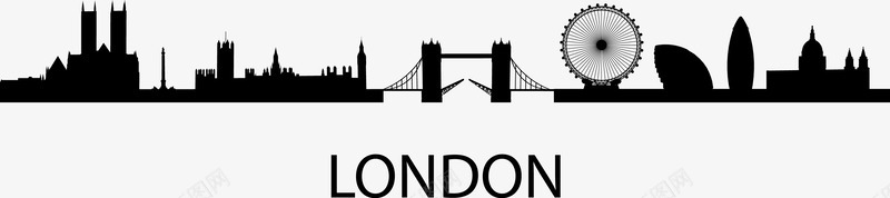 london城市手绘图png免抠素材_新图网 https://ixintu.com 城市 城市建筑图 城市线框 建筑 手绘城市图 曲线 线条 线绘 边框 都市