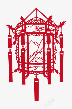中国风传统元素灯笼喜庆素材