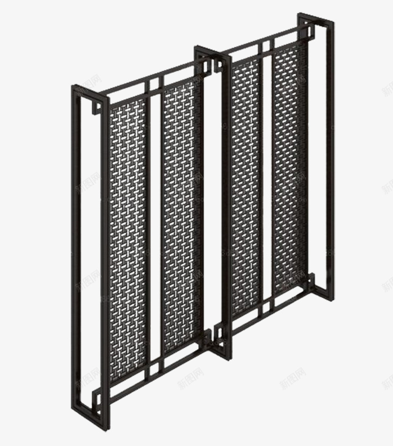 镂空隔断中式风格雕花板隔断png免抠素材_新图网 https://ixintu.com 中式风格 镂空隔断 隔断 雕花板