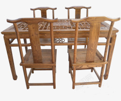 古典木桌椅素材