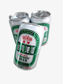 三罐三罐台湾啤酒高清图片