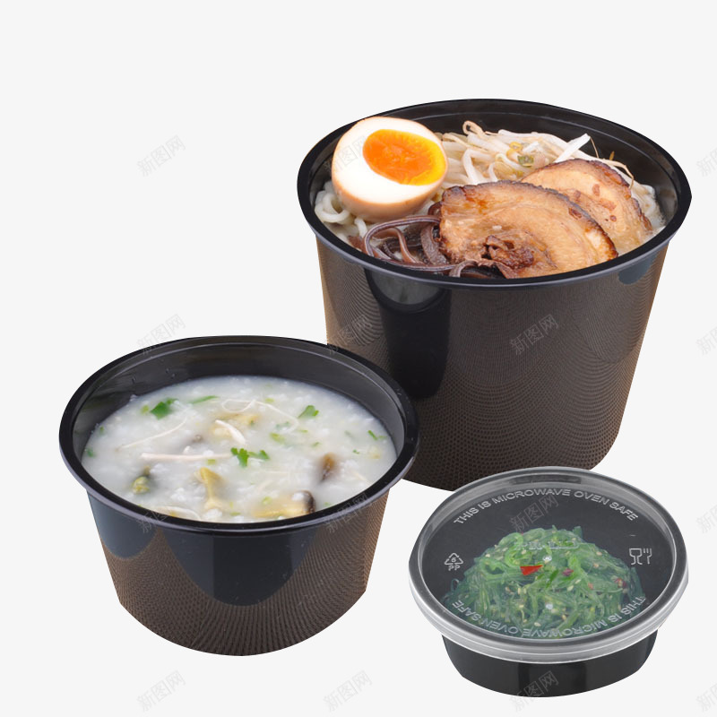 卤肉饭套餐打包png免抠素材_新图网 https://ixintu.com 中式快餐 中式菜品 卤肉饭实物素材 美味小粥